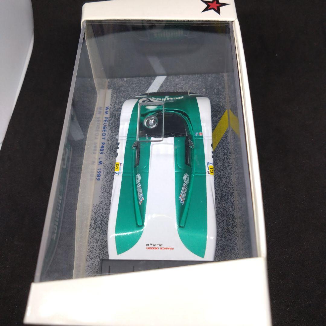 ビザール 1/43 WM プジョー P489 1989 ル・マン24時間