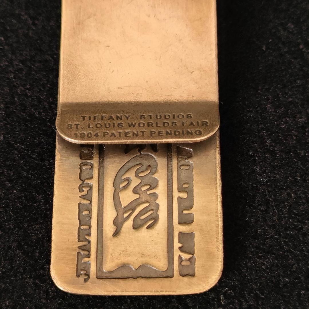 真鍮製 マネークリップ 希少品ゴールド ヴィンテージ★コカ・コーラ×ティファニー