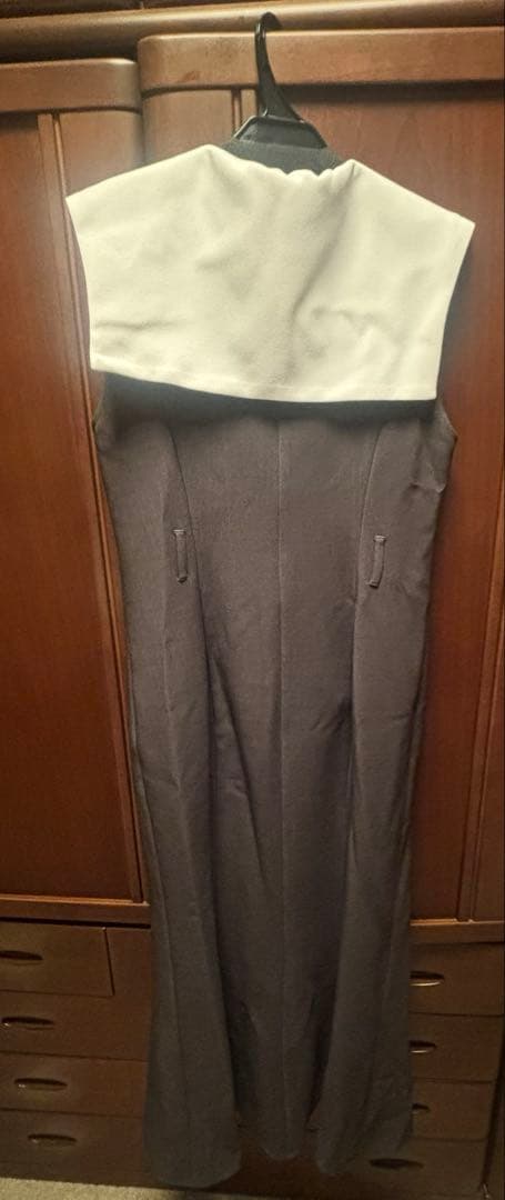 LILLIAN CARAT/COCO DEAL バイカラージャケットワンピース