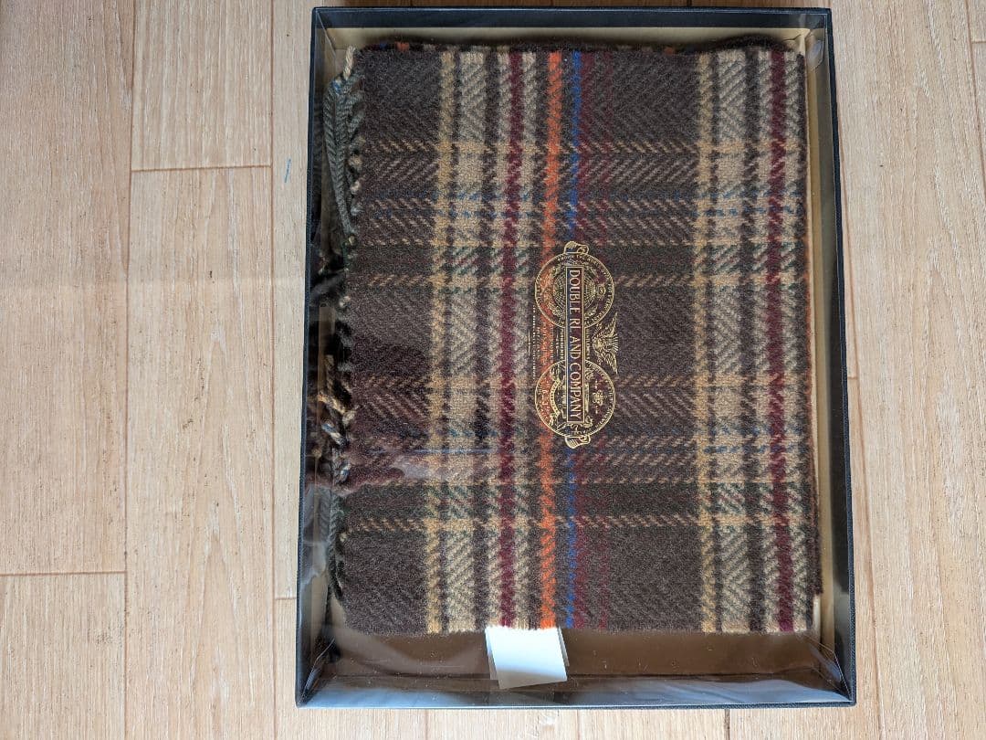 RRL チェック柄マフラー 新品未使用箱付き