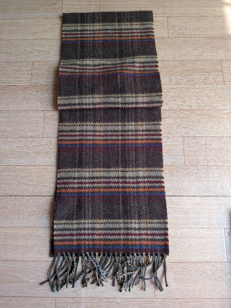 RRL チェック柄マフラー 新品未使用箱付き