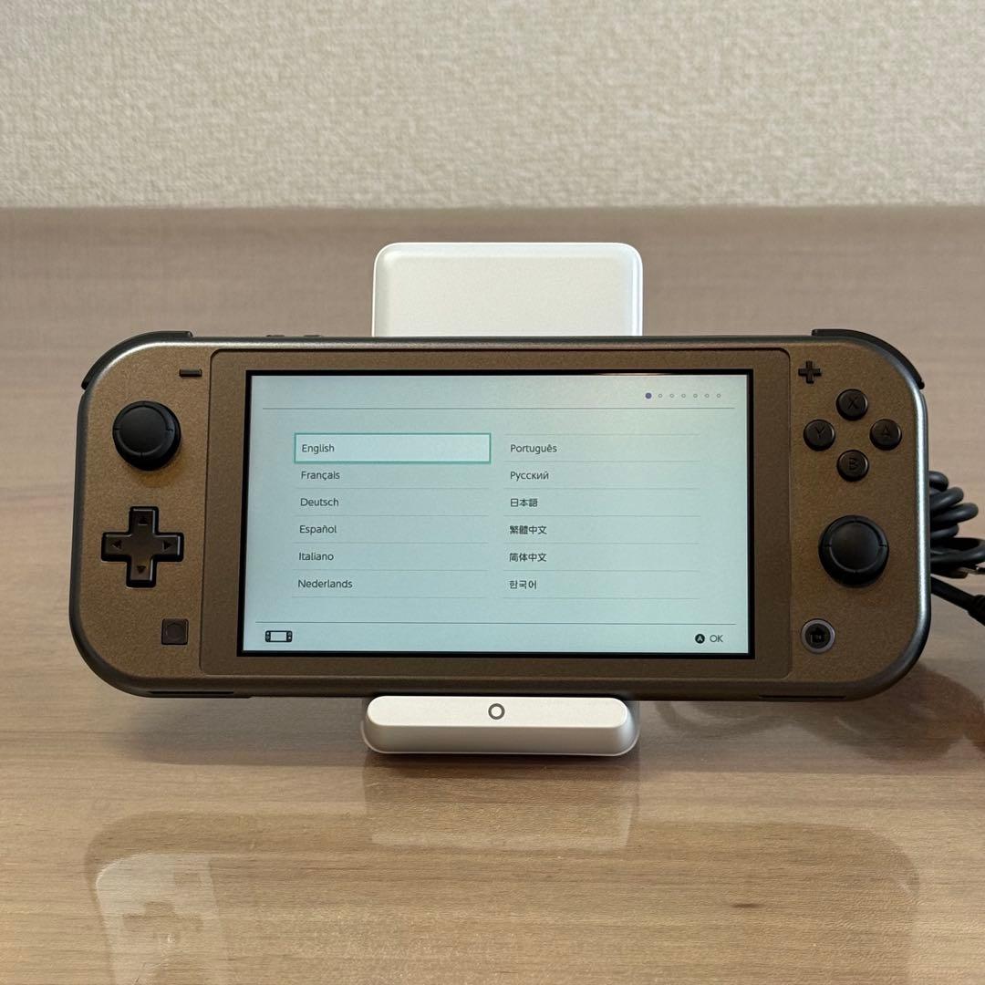 6-242【美品】Switch LITE ディアルガ・パルキア