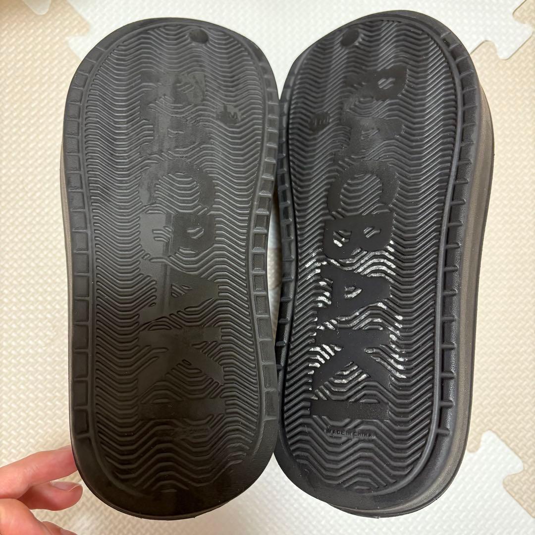 rakubaki イージーサボ　ブラック　M (23〜24cm)