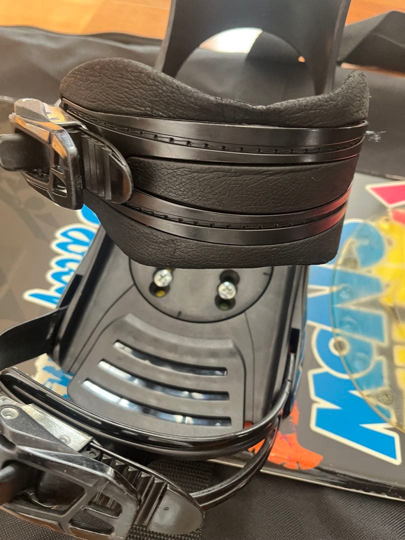 値下　子供　SLQ スノーボード 120cm バインディング・収納ケース付き