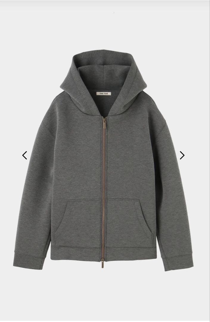 THE TOE Alster Hoodie Sサイズ　グレー　ザトゥー