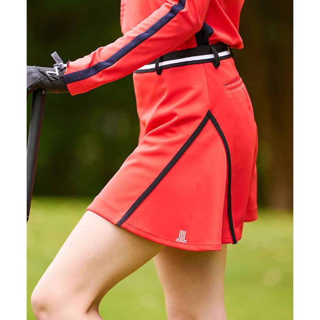 定価26400円【新品】レディース38ランバンスポール フレアスカート赤