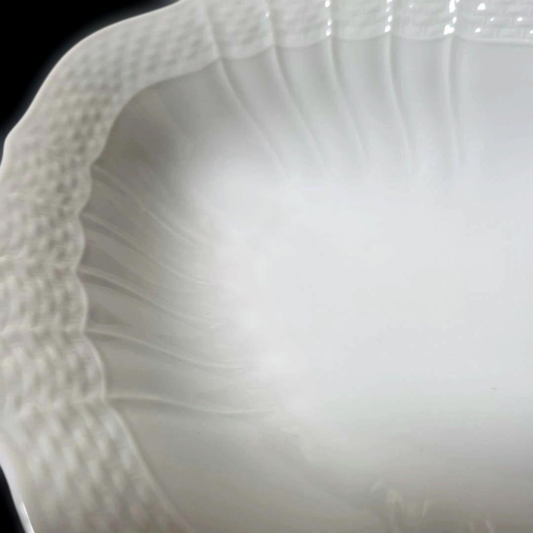 リチャードジノリ　ベッキオホワイト　菱形ボウル　深皿　20㎝　2枚