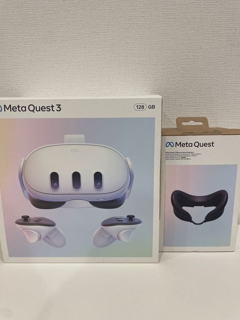  Quest 3 128GB VRヘッドセット　アクセサリーセット
