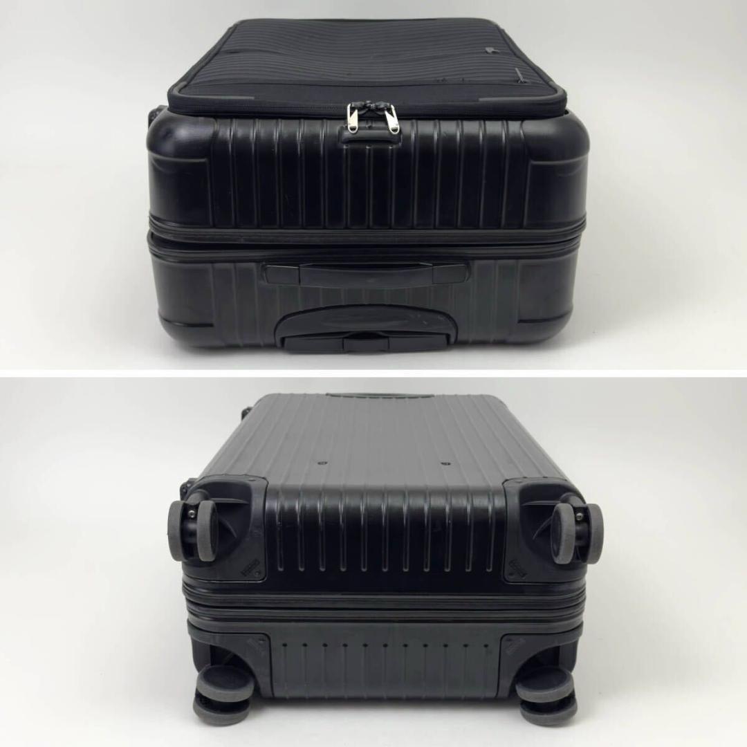 リモワ ボレロ 85L 4輪 TSAロック付属 チェックインL 前面スリーブ 黒