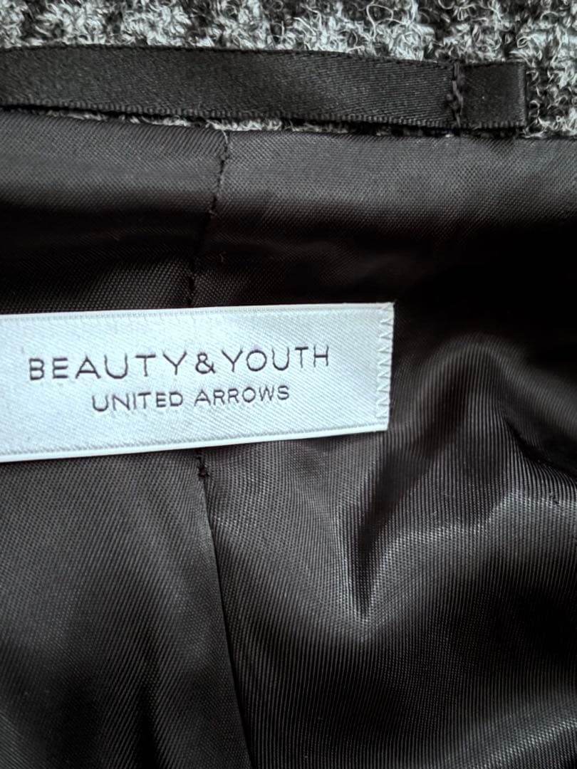 ユナイテッドアローズ　別注Harris Tweed チェスターコート