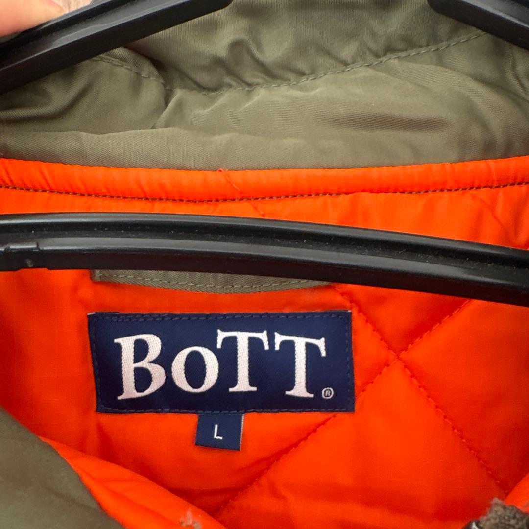 BOTT フライトジャケット　MA-1ジャケット Lサイズ カーキ