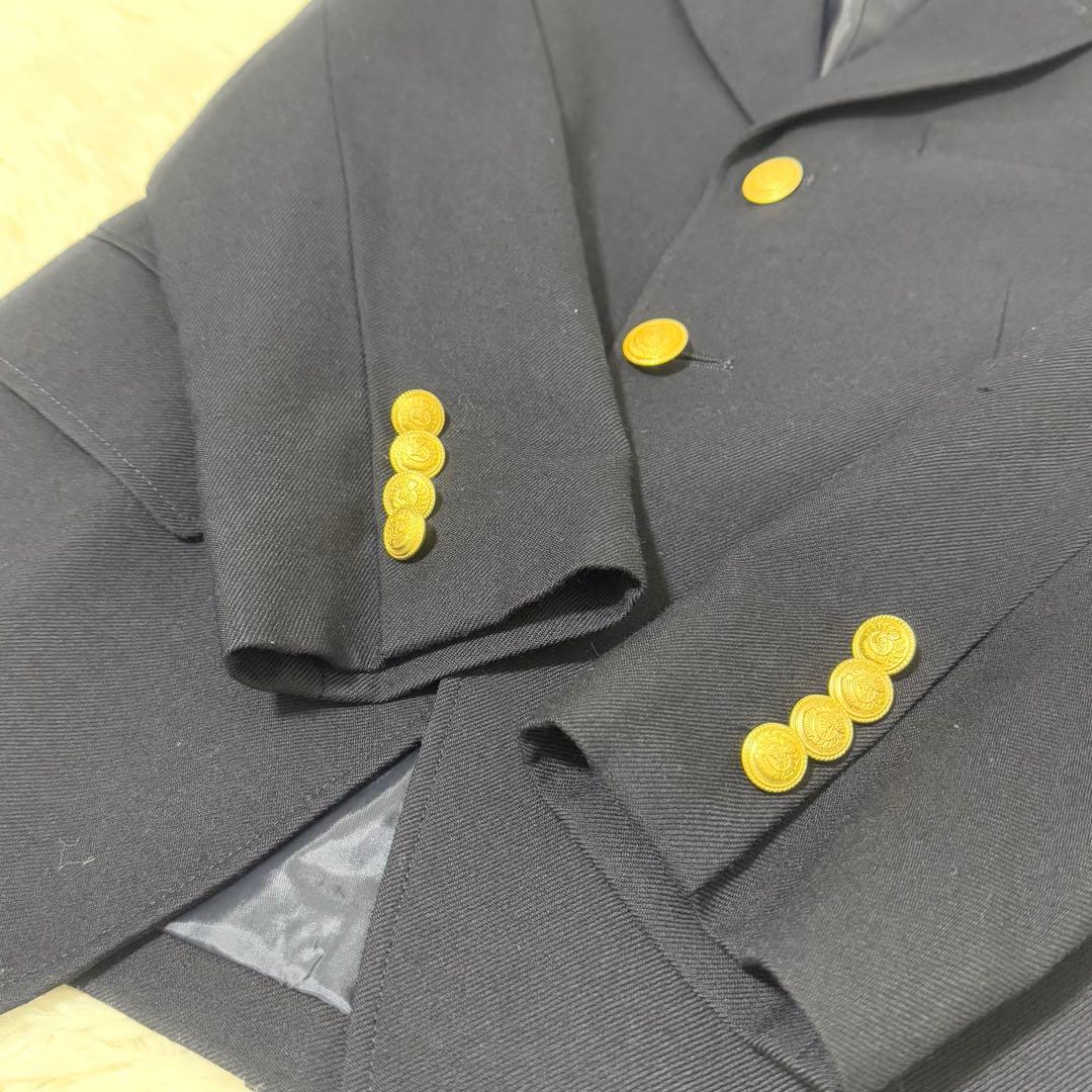 【美品】 バーバリーロンドン 紺ブレ サイズ140 高級感 お洒落 ジャケット