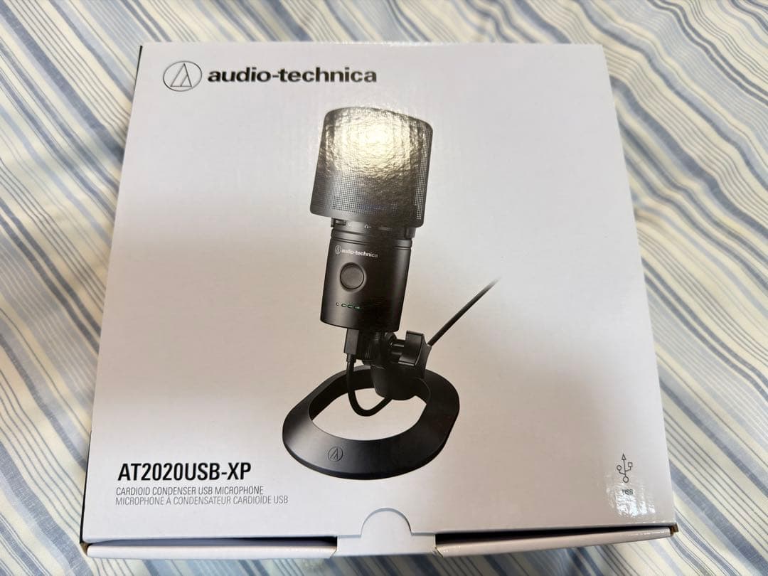 オーディオテクニカ AT2020USB-XP コンデンサーマイク【ノイキャン】