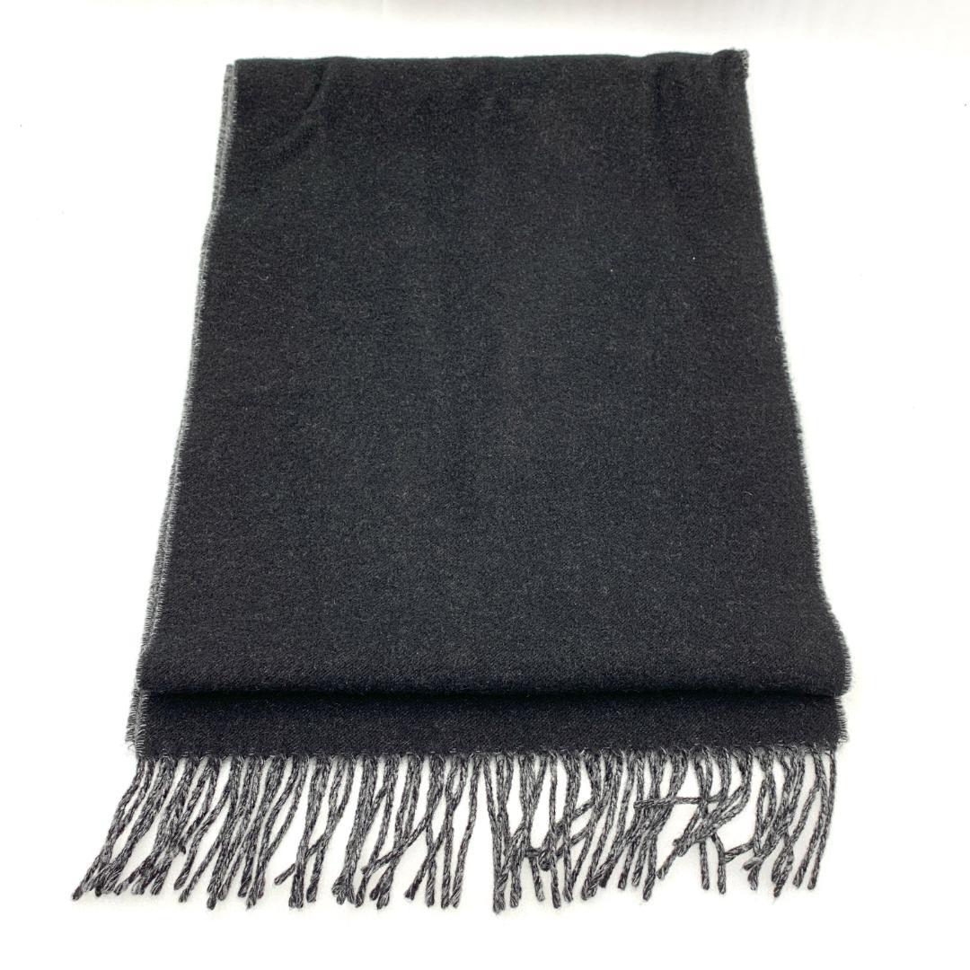 花*見様 ルイヴィトン　マフラー カシミヤ製 ブラック　251125161