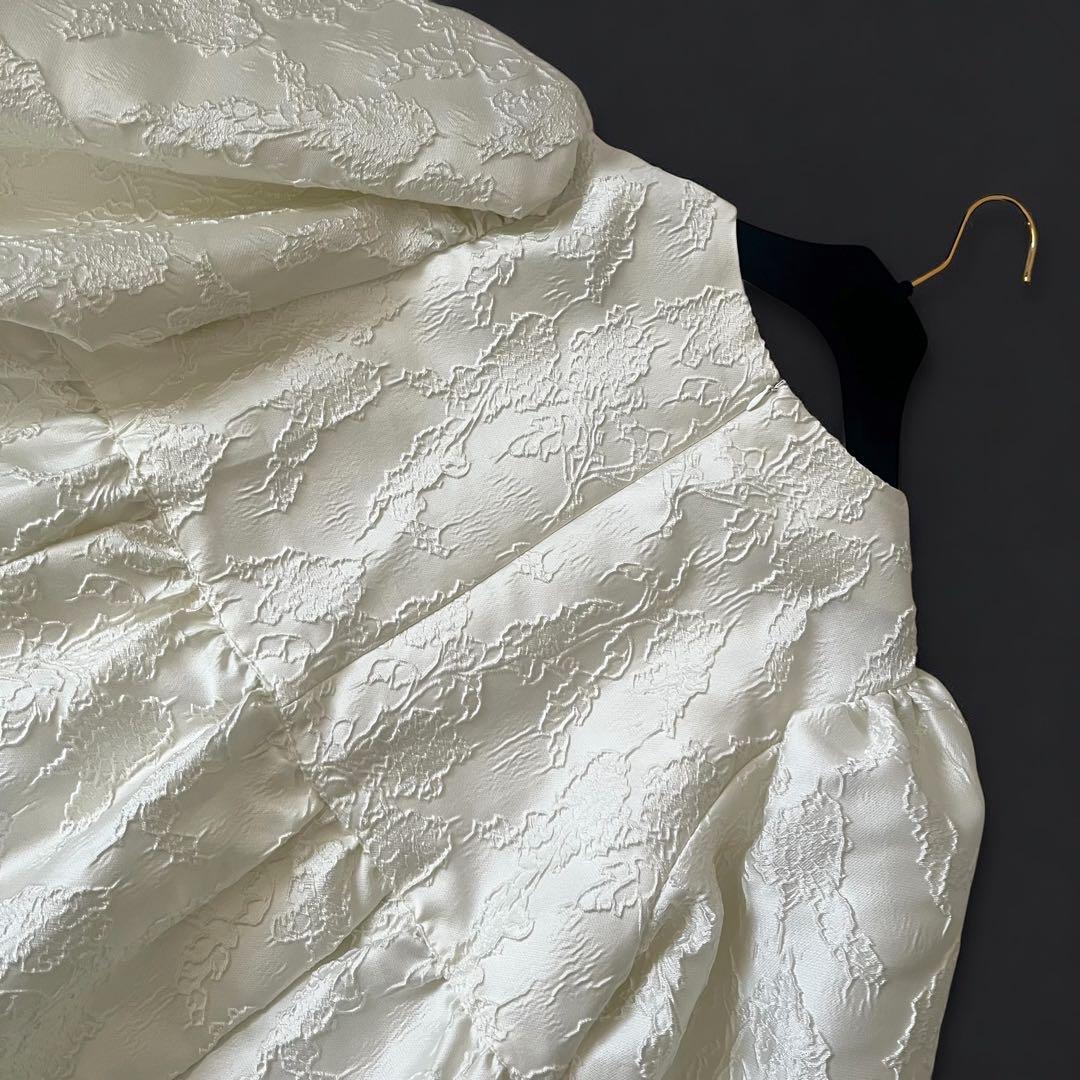 極美品 perna ジャガードボリュームチュニック