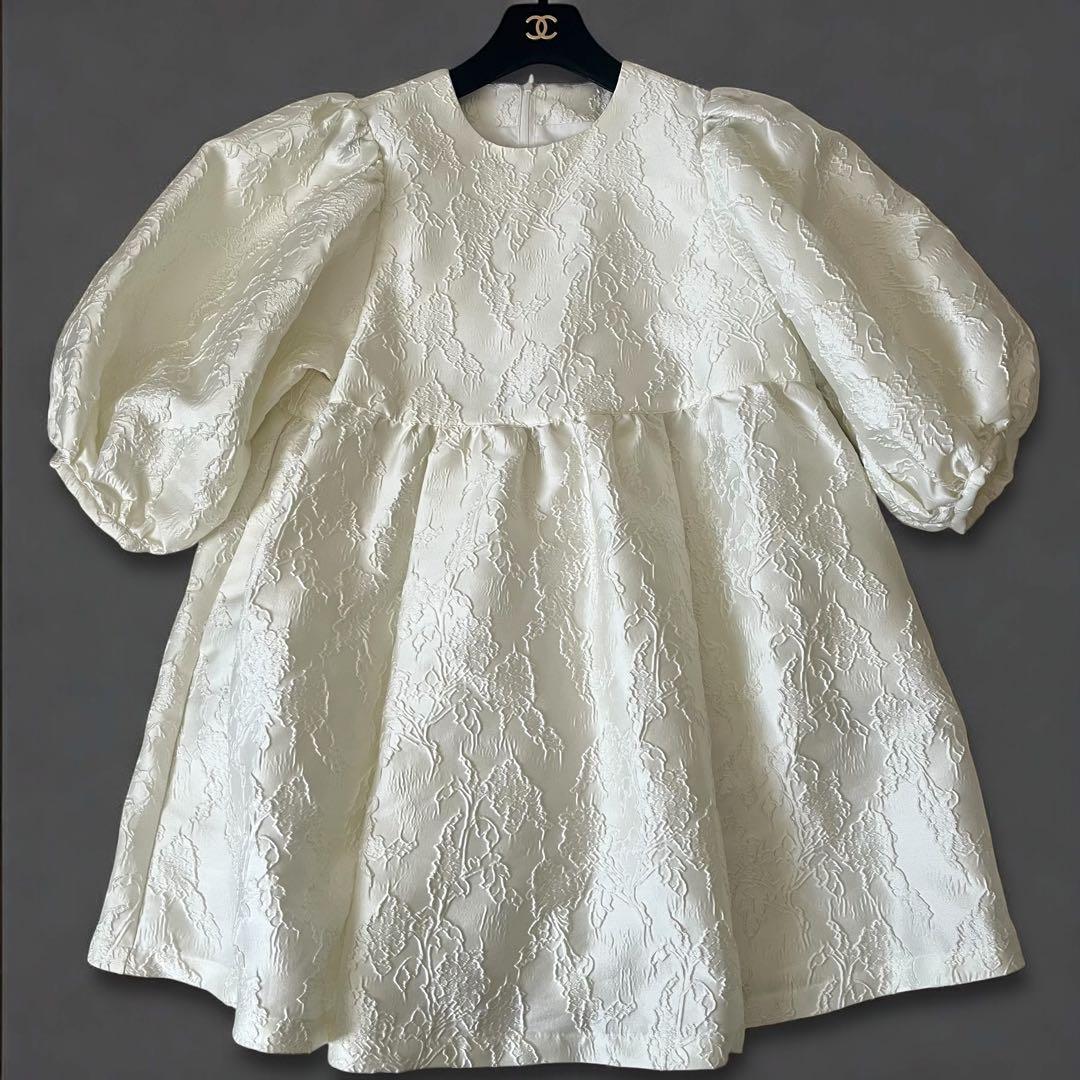 極美品 perna ジャガードボリュームチュニック