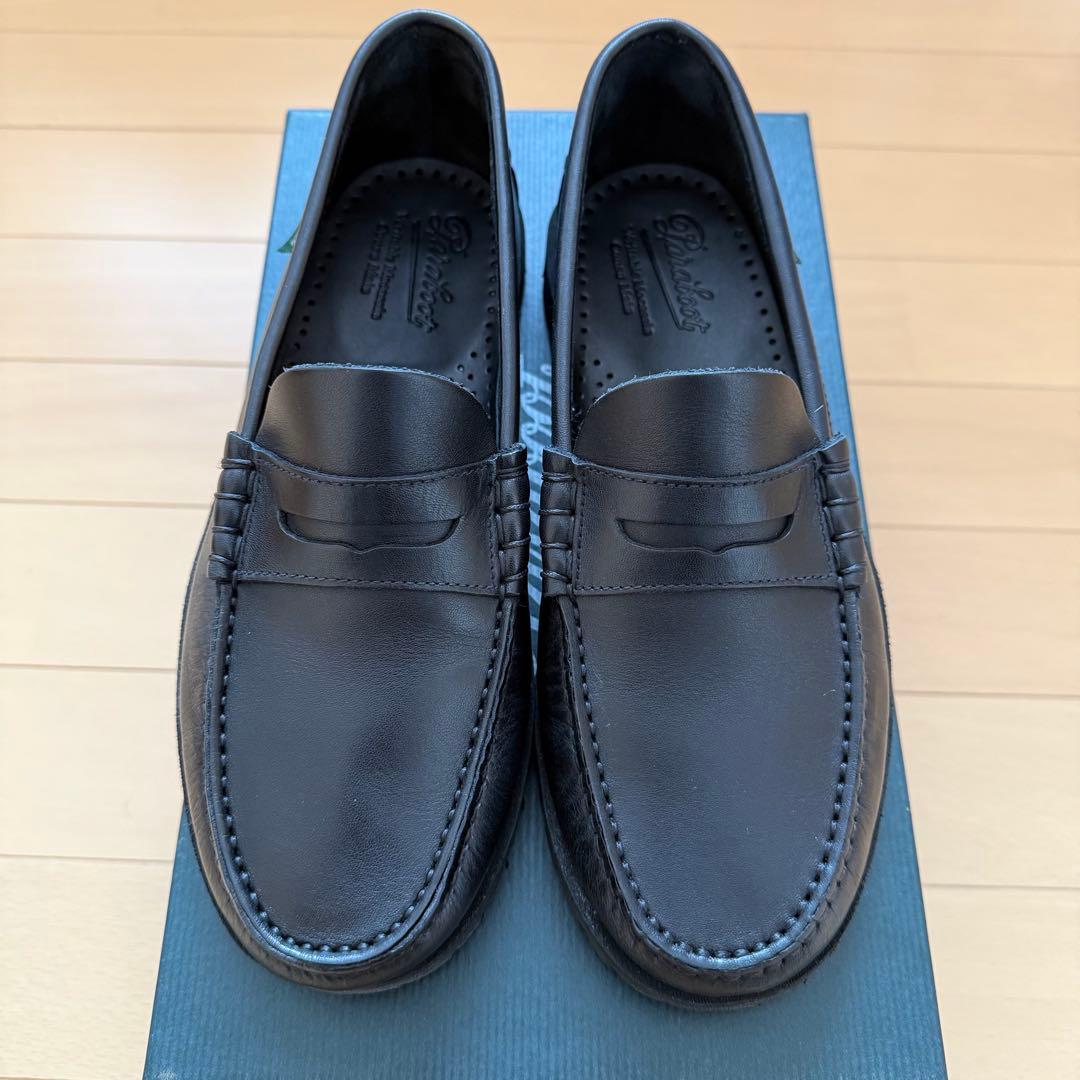 完売品 パラブーツ Paraboot ローファー コローレイド ブラック UK5
