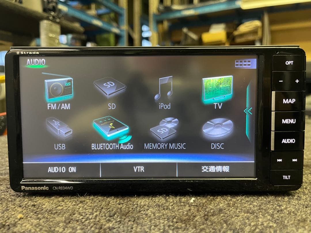 パナソニック Panasonic Strada CN-RE04WD カーナビ