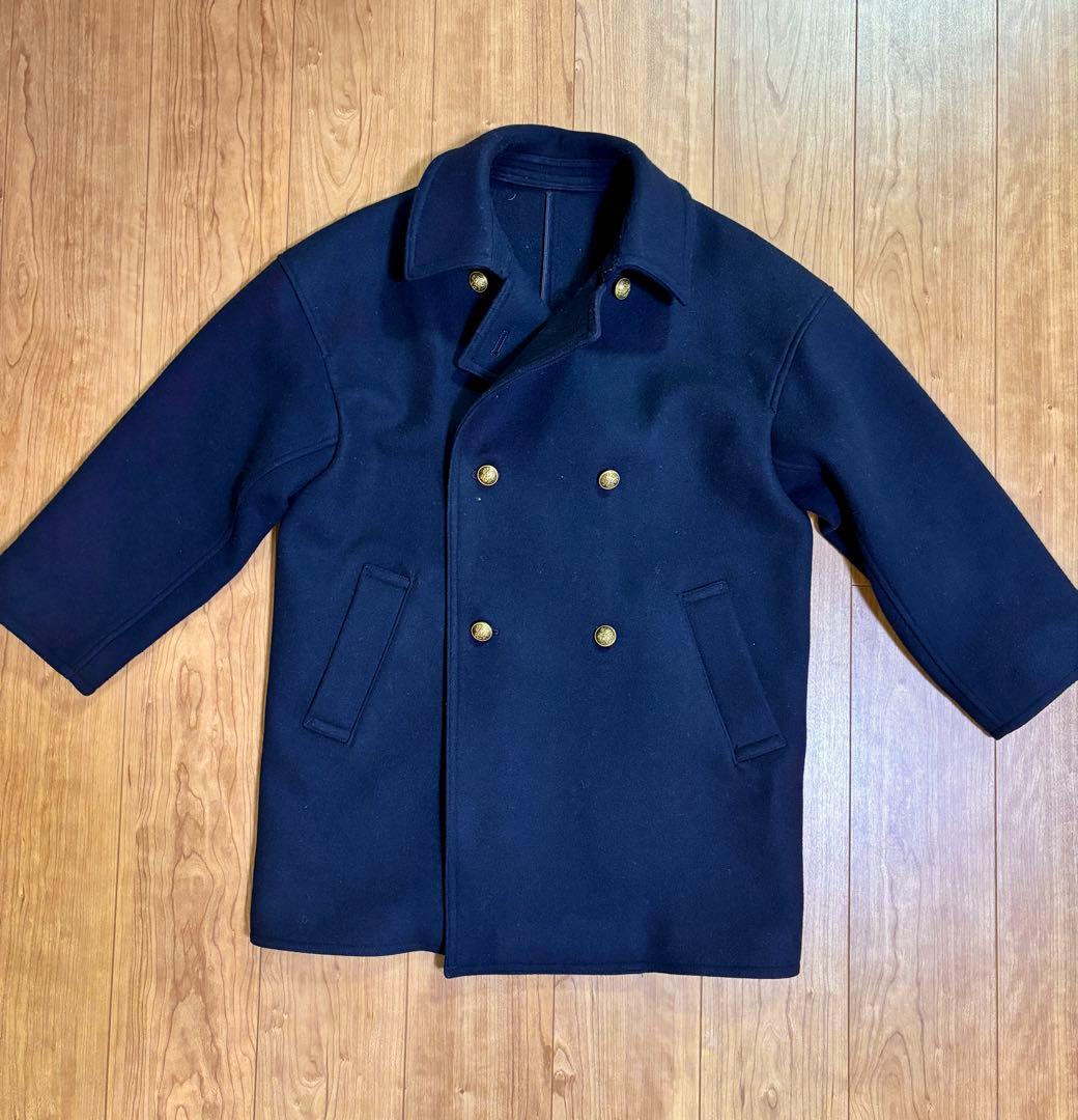 【値下げ　美品】FRAMeWORK Super 100ダブルクロスPコート