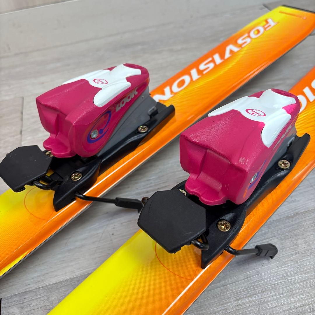 【キッズスキー】カザマ スキーセット 130cm ブーツ 22.0cm デビュー