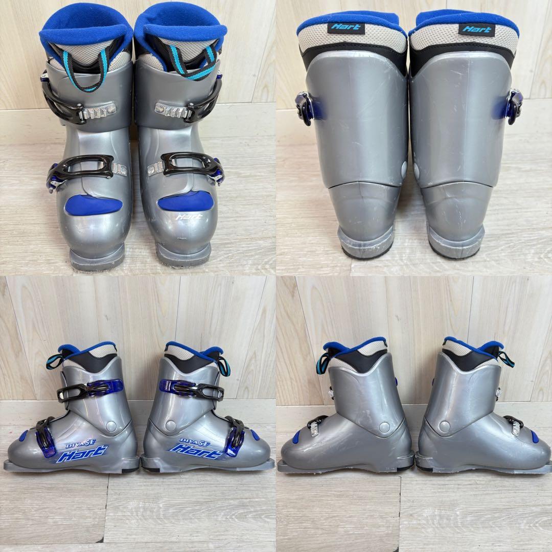 【キッズスキー】カザマ スキーセット 130cm ブーツ 22.0cm デビュー