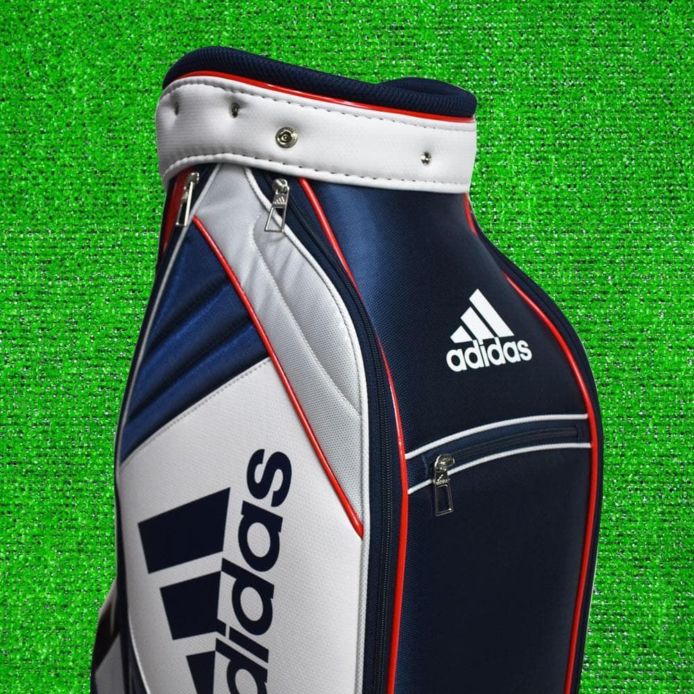 adidas/アディダス ゴルフ キャディーバック９型【ライトシルバー】新品！