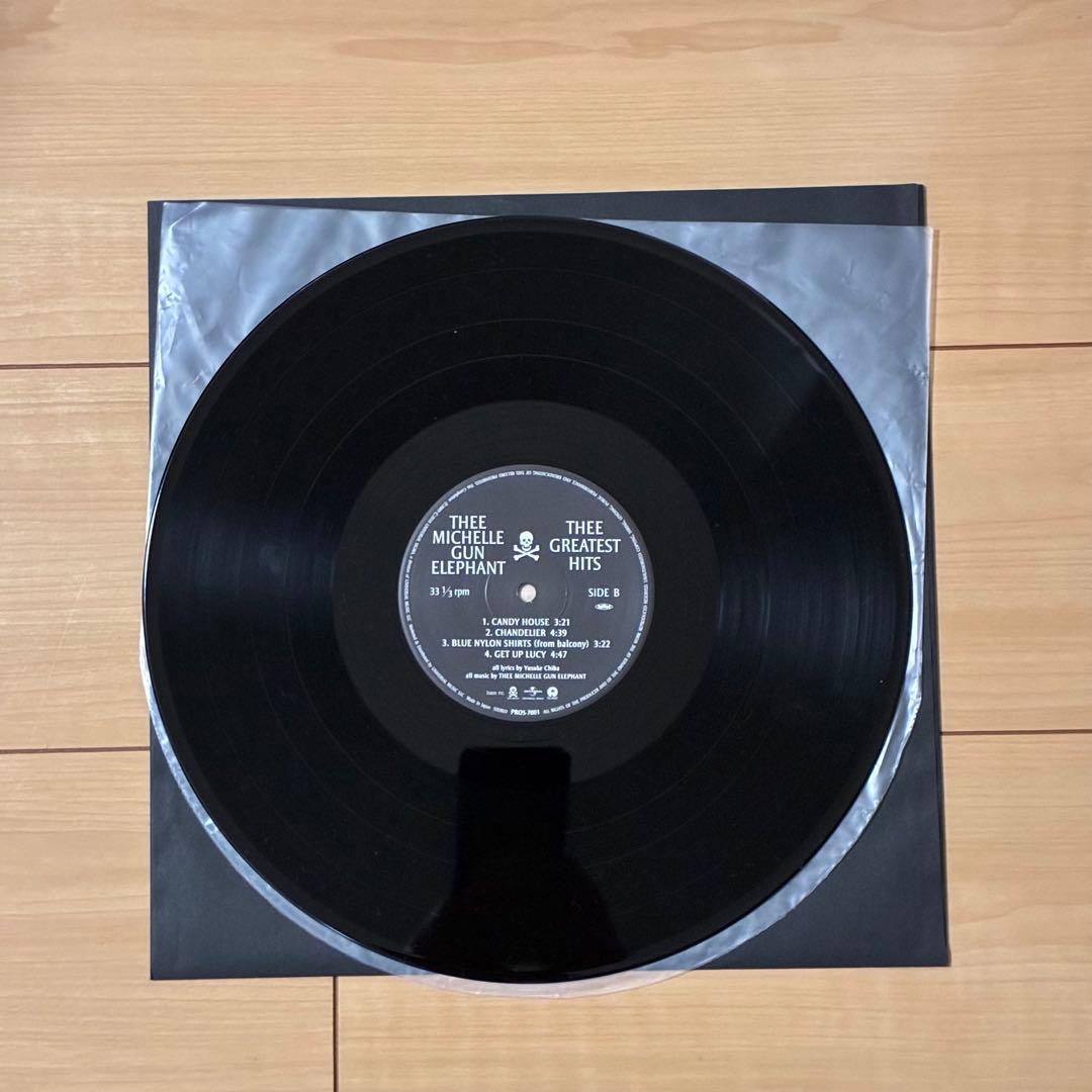 THEE GREATEST HITS ミッシェルガンエレファント レコード LP