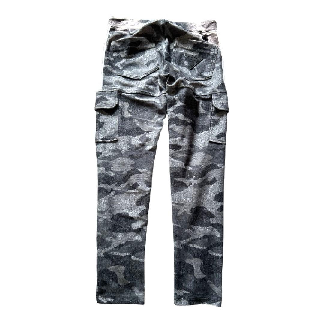 ALCOTT HILL 迷彩柄カーゴスウェットパンツ　ストレッチ　ドローコード