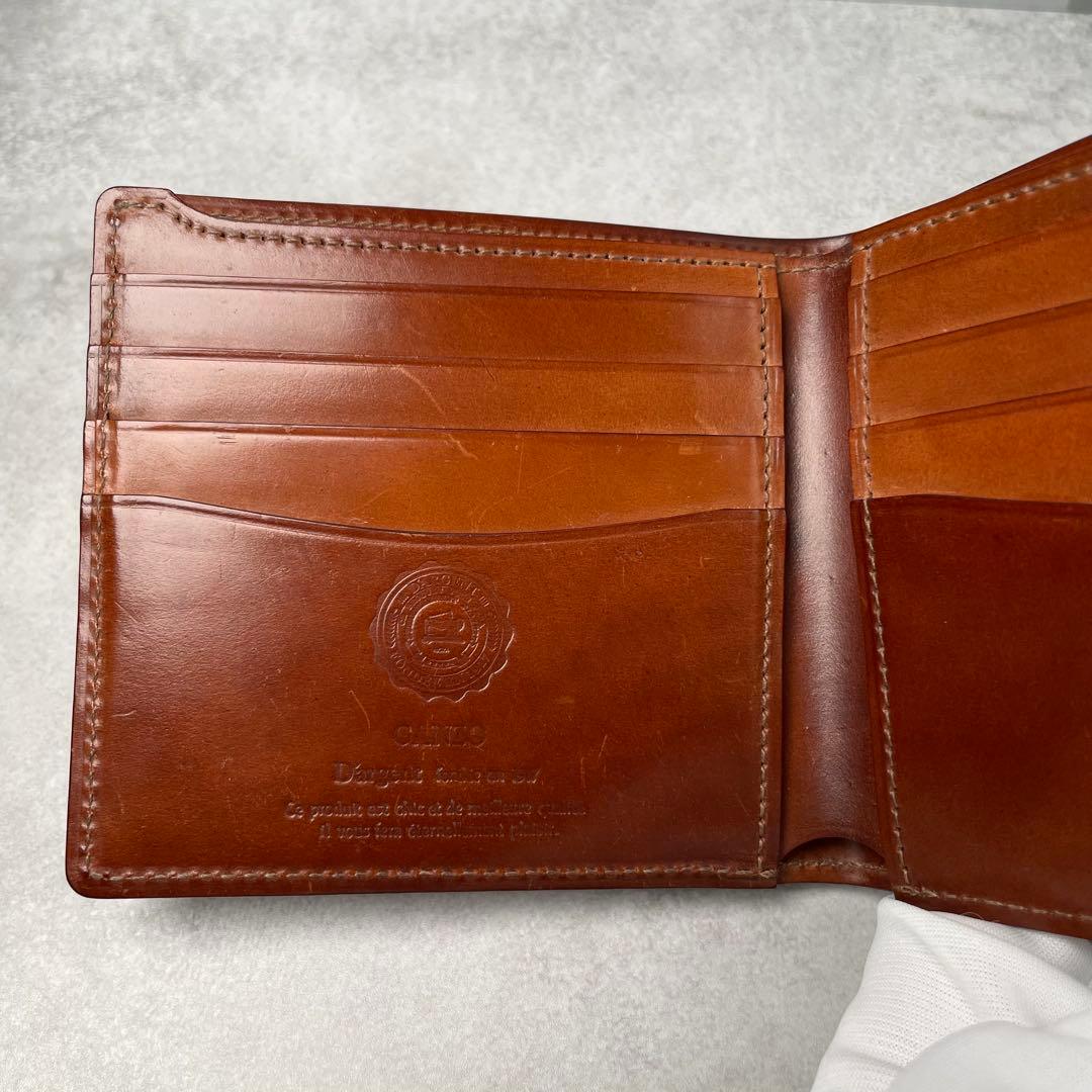 G*E様 ホーウィン100周年記念　GANZO シェルコードバン2　純札入れ　二