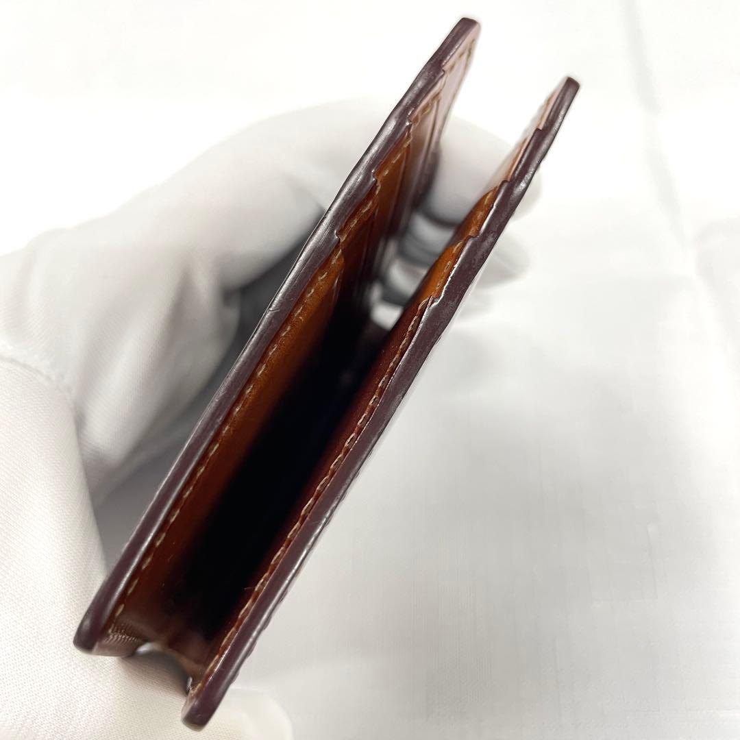 G*E様 ホーウィン100周年記念　GANZO シェルコードバン2　純札入れ　二