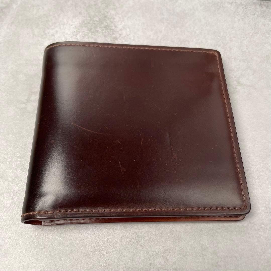 G*E様 ホーウィン100周年記念　GANZO シェルコードバン2　純札入れ　二