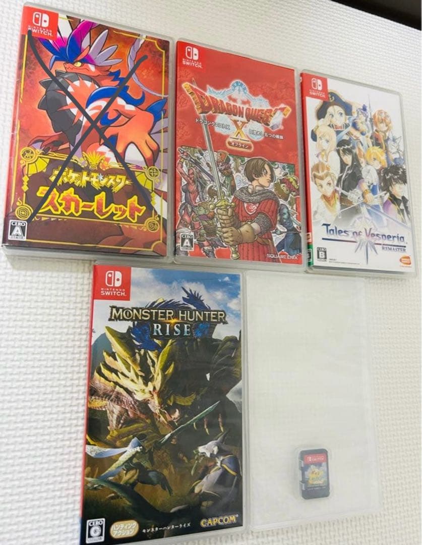 最終値下げ★Switchソフト★4本セット★
