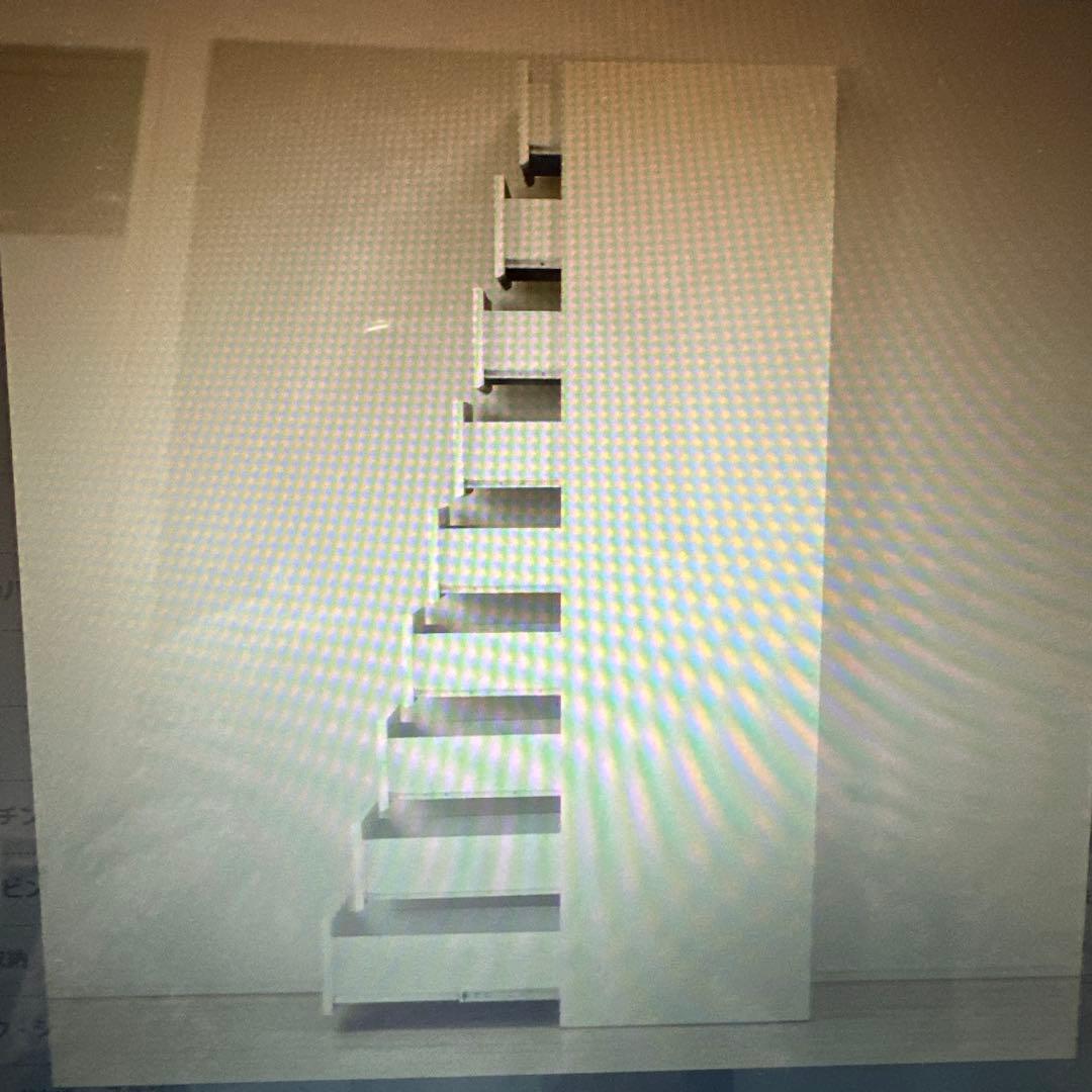 2024年購入　ニトリポルテシリーズ　タワーチェストホワイト 家具転倒防止器具付