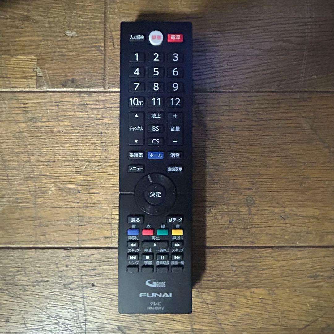 【美品】FUNAI 43インチ 4K液晶テレビ FL-43U3020