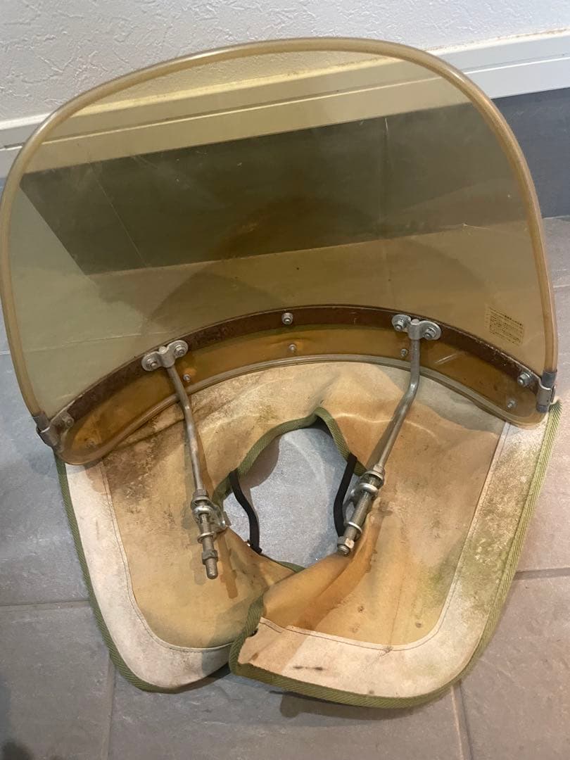 旭風防 旧車 フルセット 当時物 スクリーン割れあり