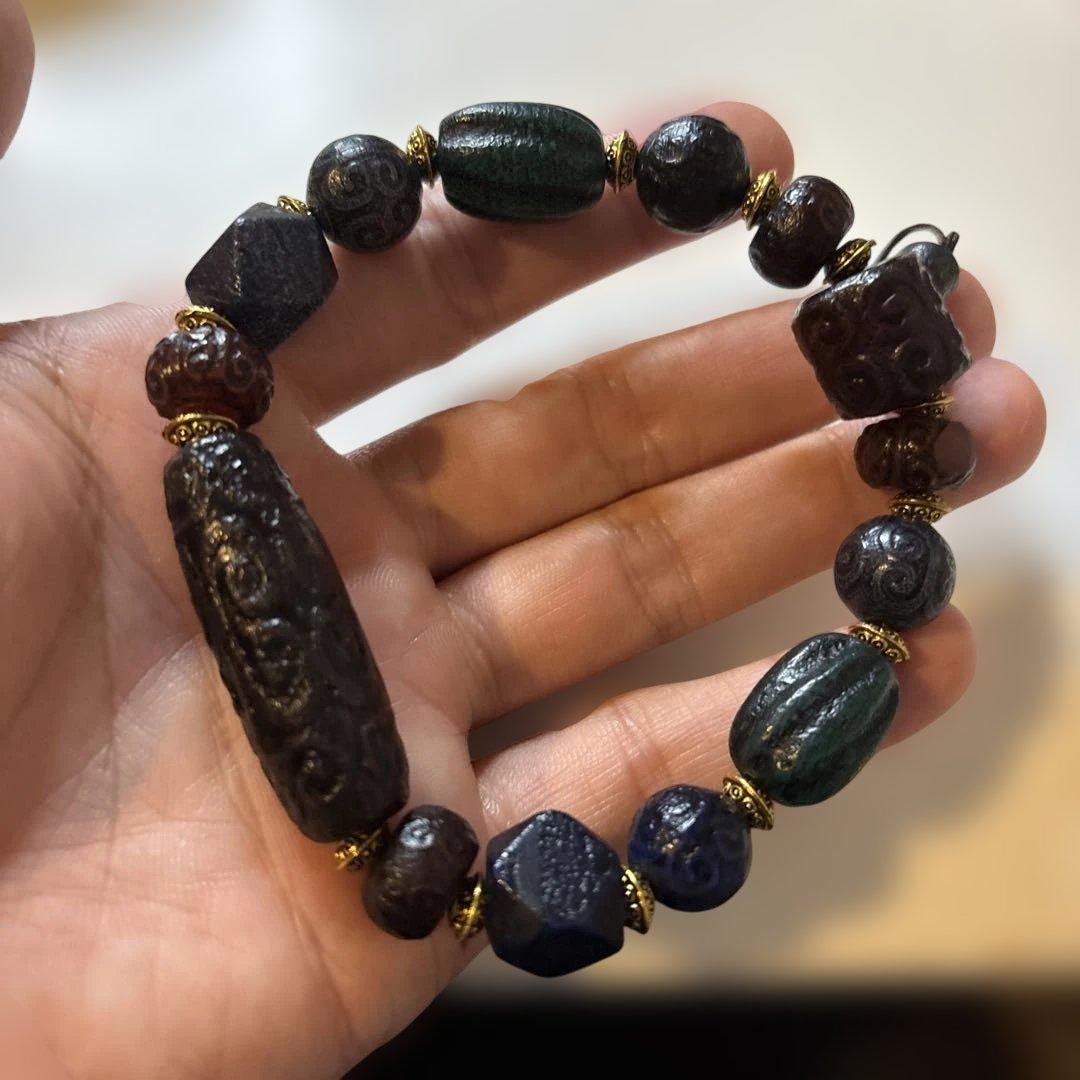 これは！すっごいパワーあります！ゾックゾクします！チベットマニ車天珠！やば〜い！