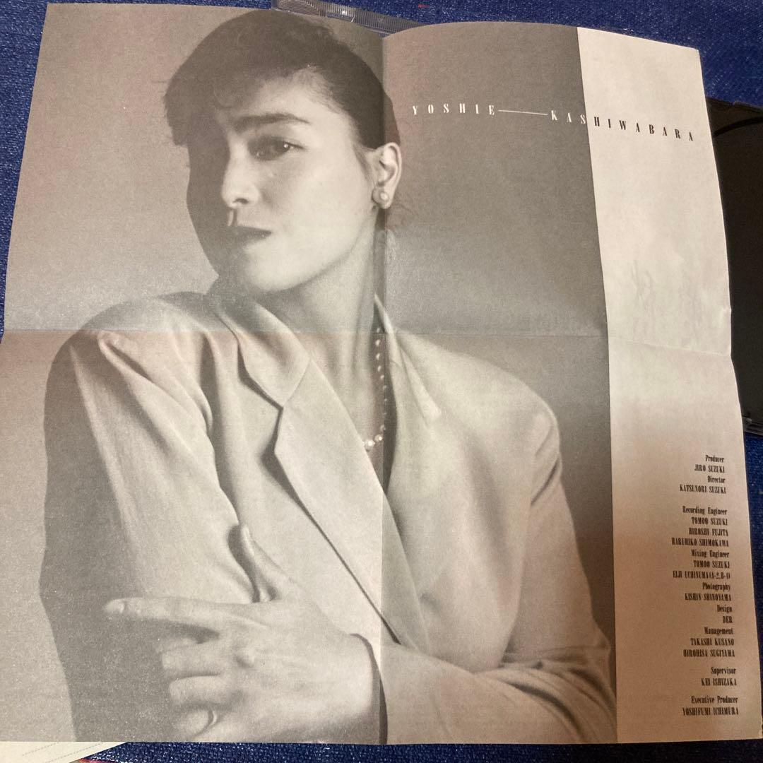 柏原芳恵 .愛愁 旧規格　来生たかお　林哲司　三木たかし　楽曲参加　邦楽CD