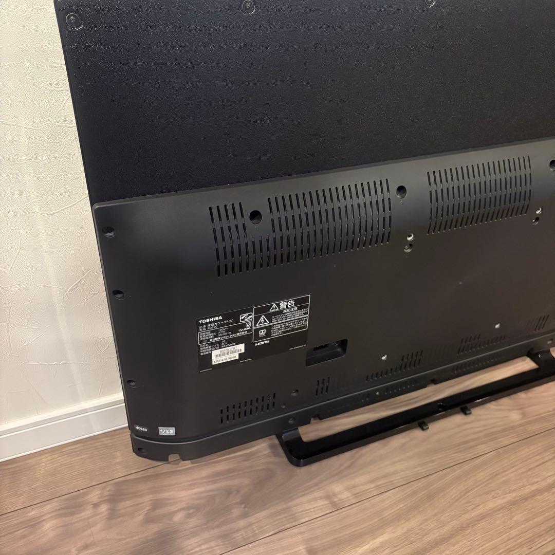 TOSHIBA 東芝 40型液晶テレビ 40S20 2017年製 リモコン付き