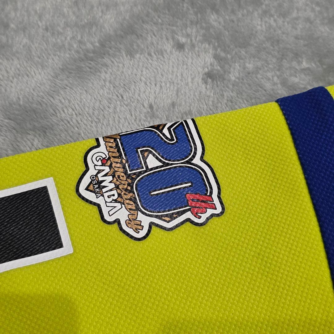 ガンバ大阪　2011　加地亮　3rd　ユニフォーム　SS-S　umbro　黄色