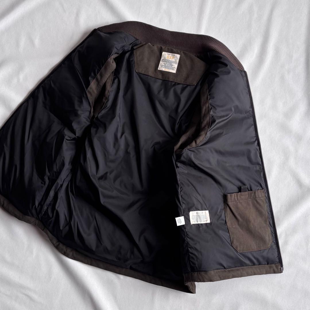 00s OLD GAP “NOS\" canvas work down vest