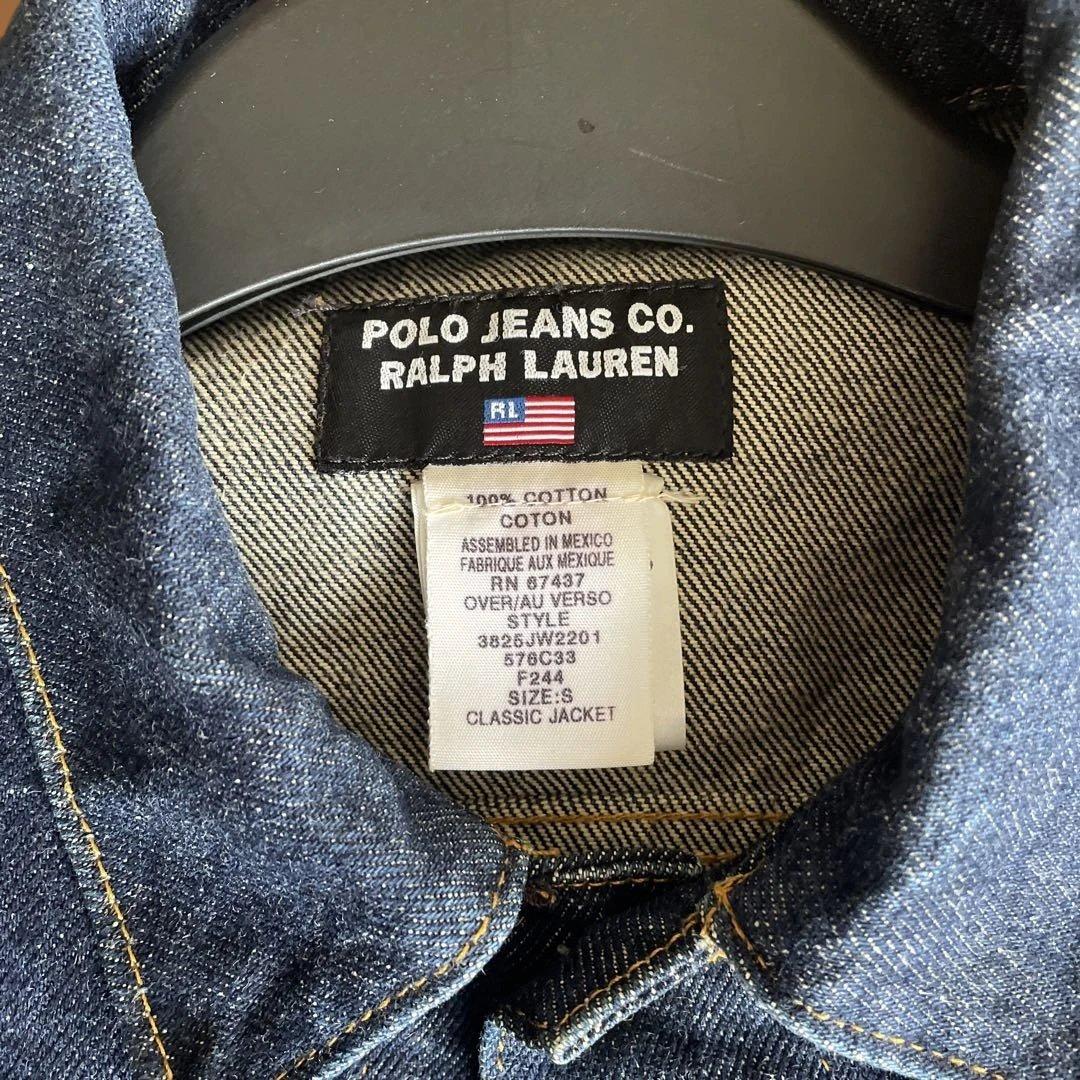 ラルフローレン Polo Jeans Co. ダークデニムジャケット サイズ