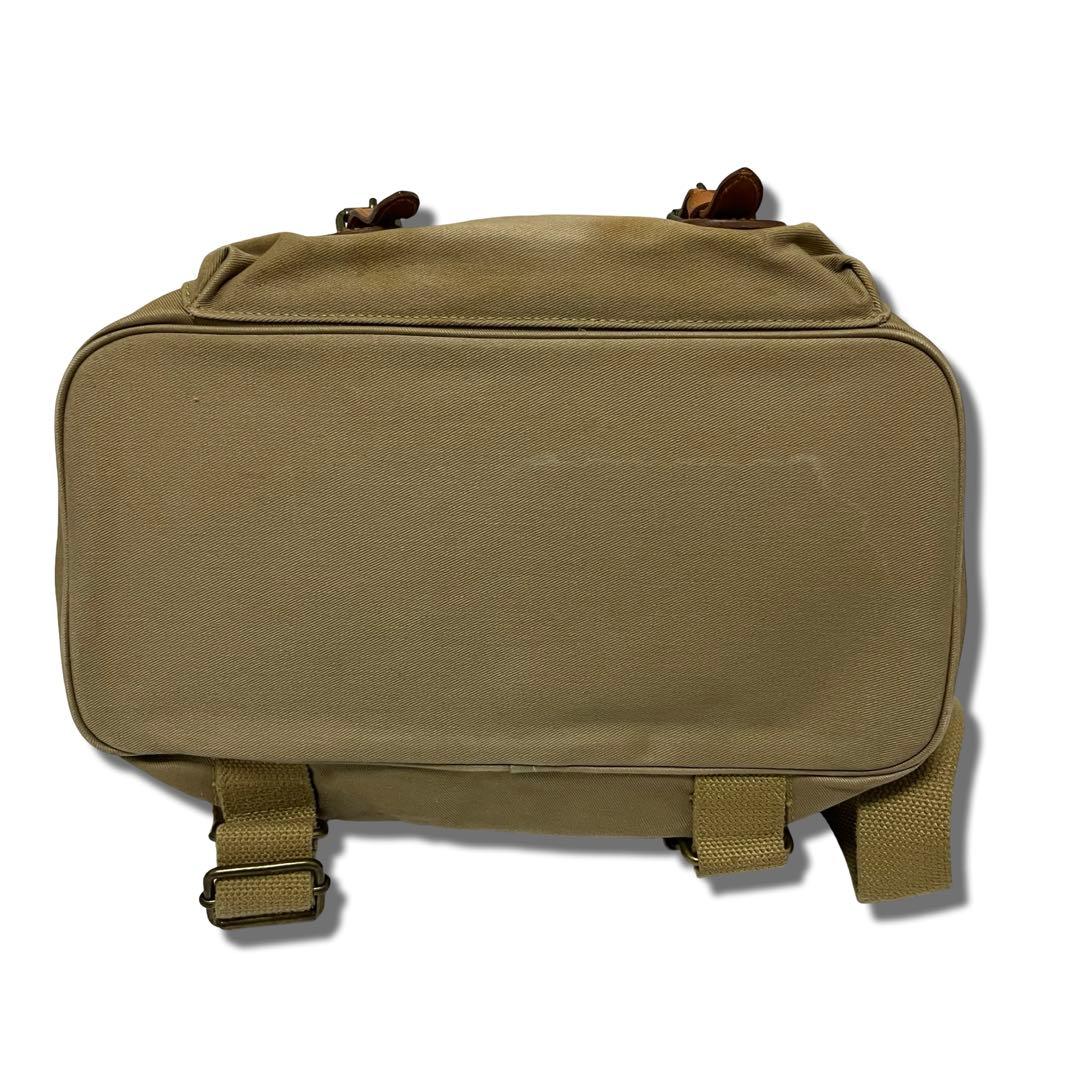 大容量・POLO RALPH LAUREN・リュック・ キャンバス・レザー