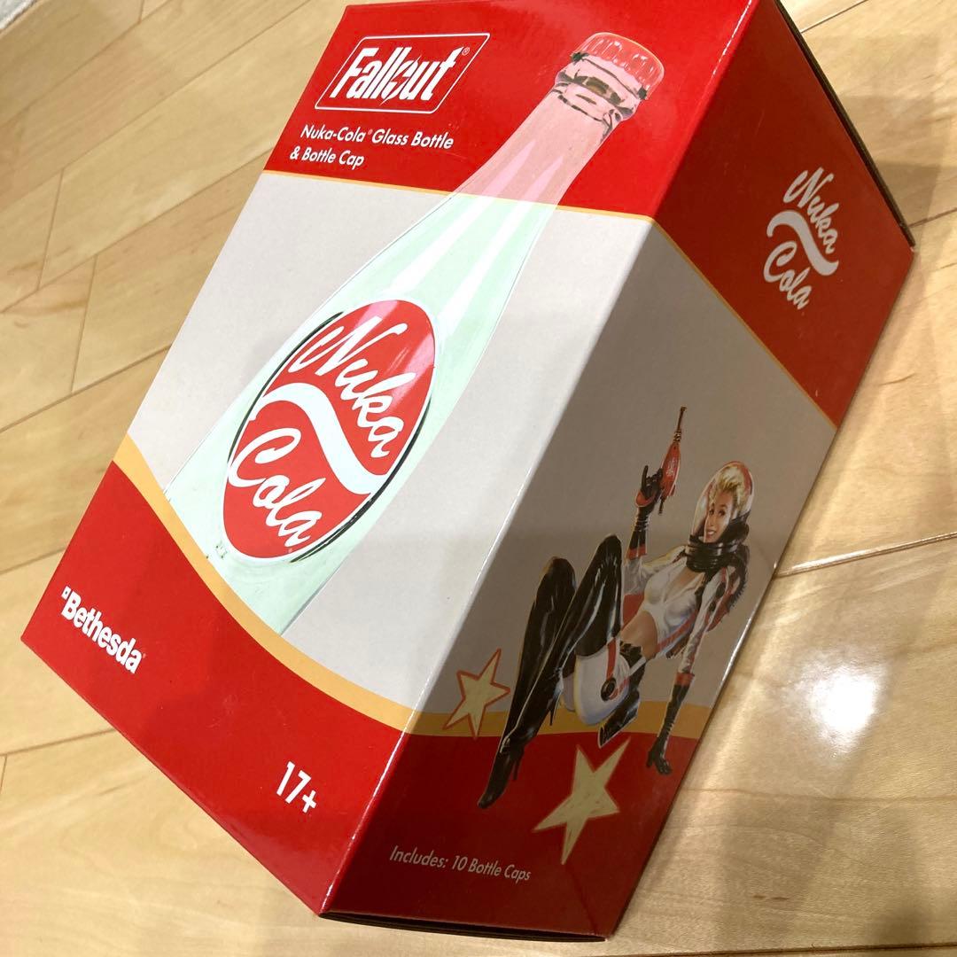 新品未開封【Fallout】”ヌカ・コーラ” グラスボトル＆キャップ 瓶