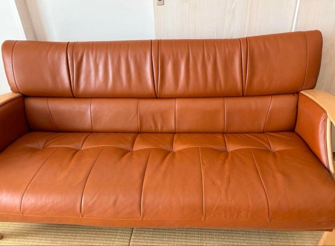 カリモク　オーダーソファ　karimoku リーベル　オーク　WT33 ソファ