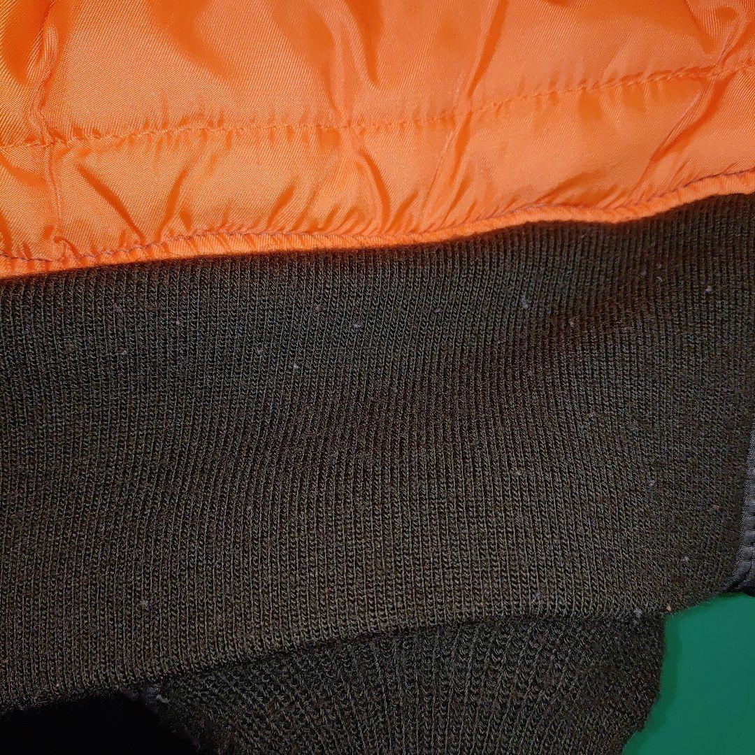 RALEIGH リメイクMA-1 ラリー カーキ トリコロール