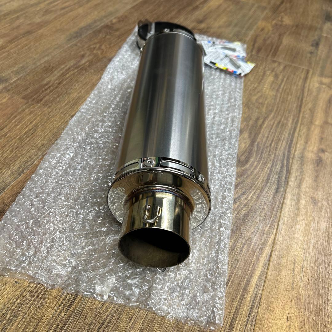 汎用 マフラー スリップオン サイレンサー チタン　サイレンサー　z900rs