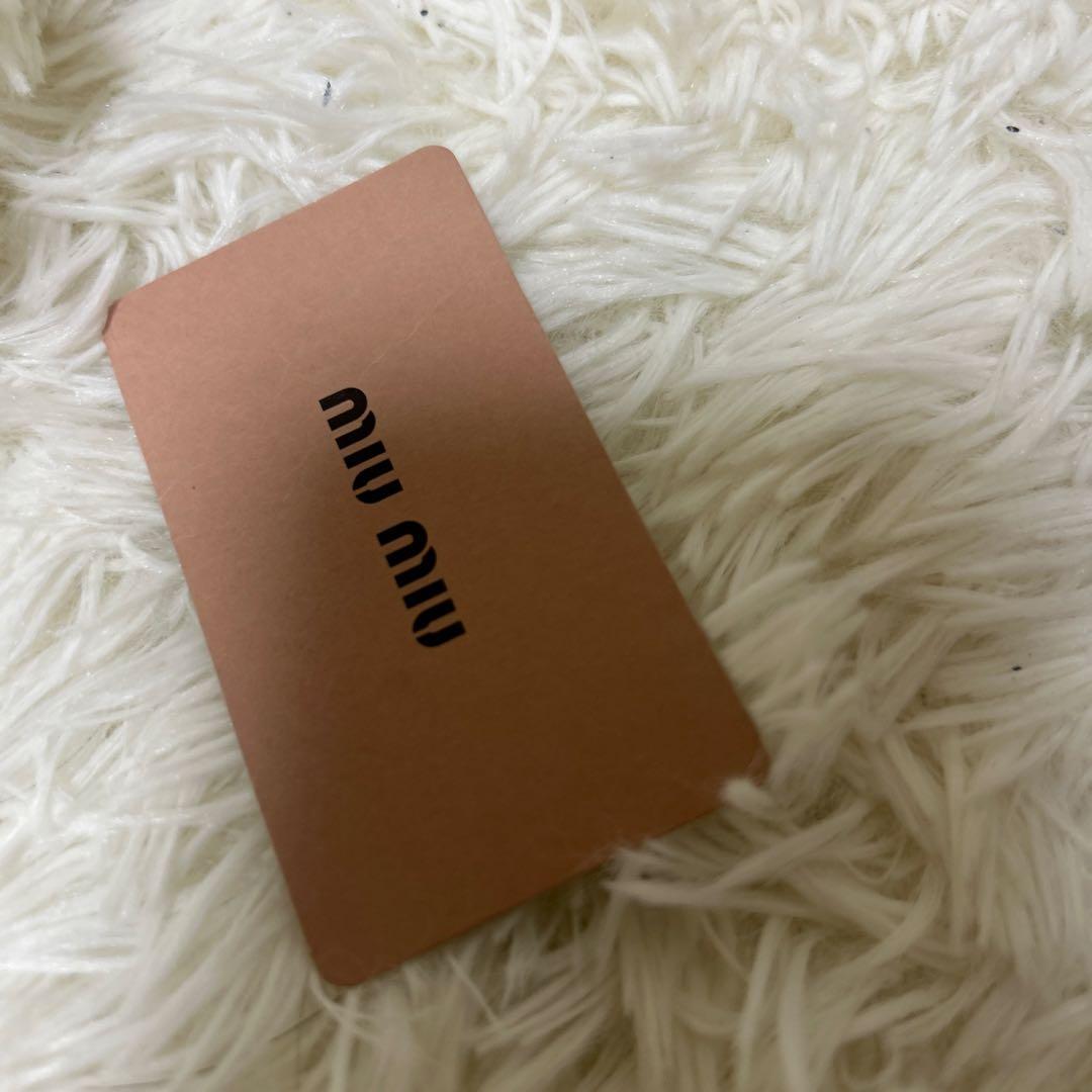 現行✨新型✨ミュウミュウ キーケース マテラッセ ピンク　ギャランティー付