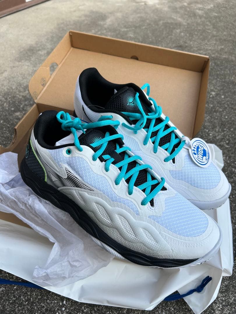 ミズノ テニスシューズ ウエーブエンフォースコート WIDE OC