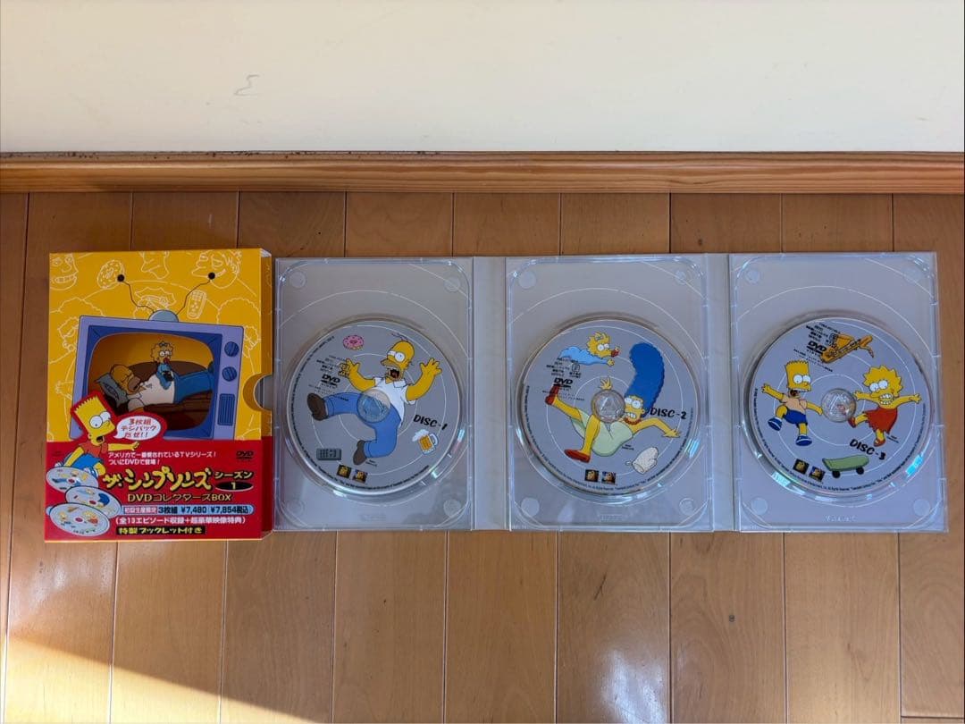 ザ・シンプソンズ DVD 日本語版　シーズン1、2、3、4、9コレクターズ他2枚