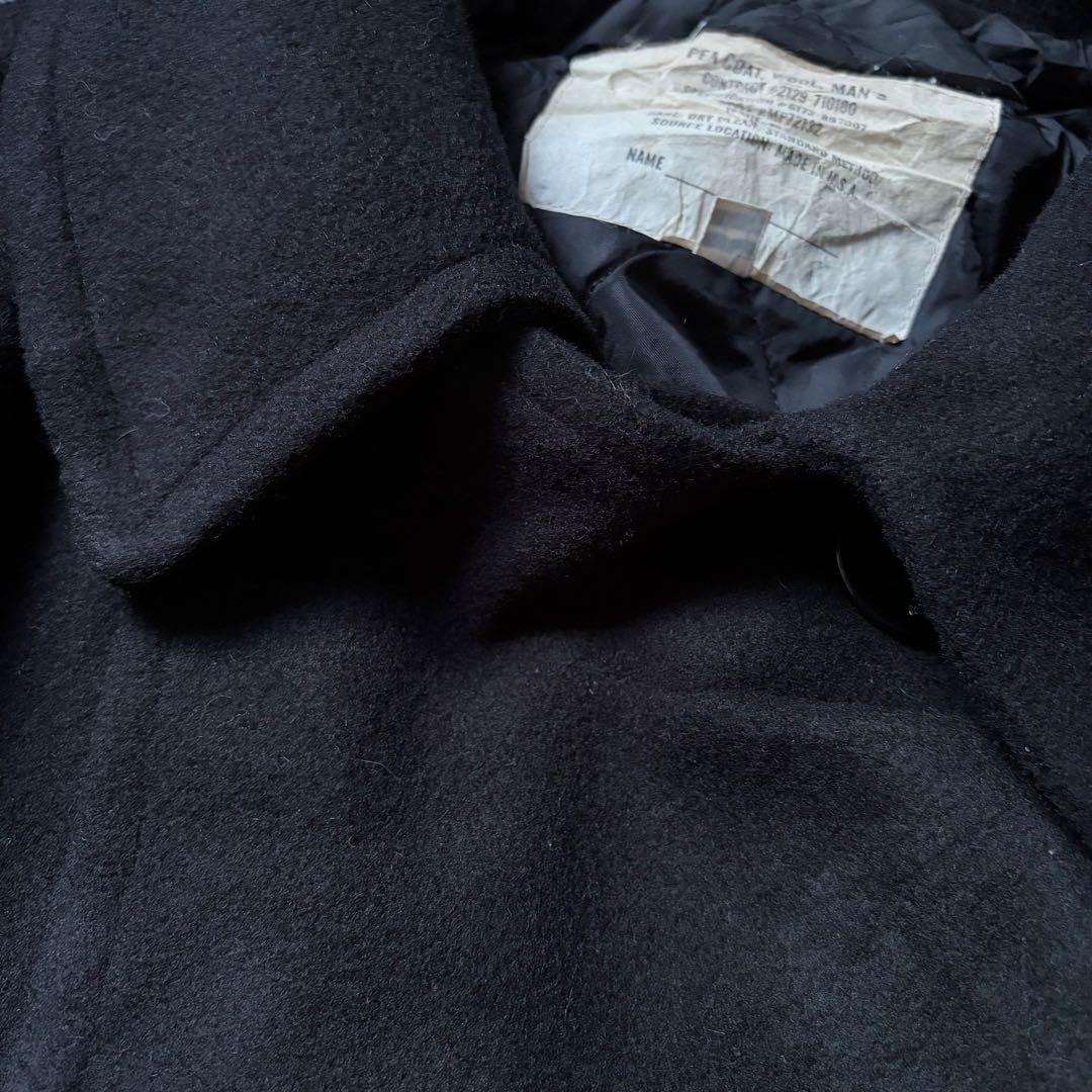 【専用】90s USA製 メルトンウールコート ヴィンテージ ピーコート